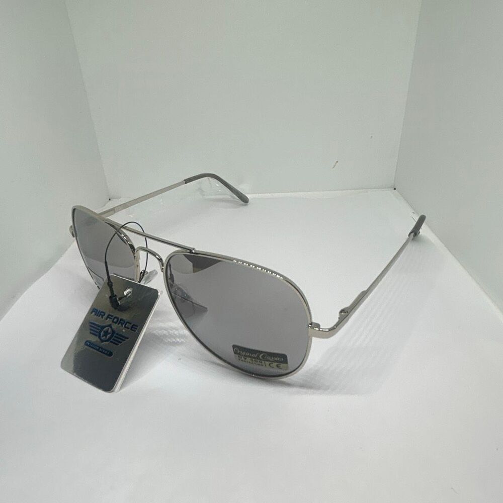Aviator Style Mirrored Sunglasses UV400 Protection Unisex
